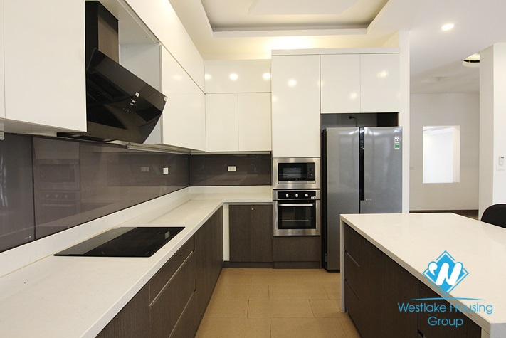 A newly-renovated house in modern styling for rent in Ciputra D Block 